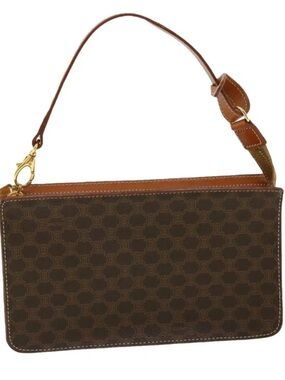 Celine leather clutch bag